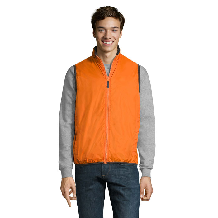 WINNER REVERSE BODYWARMER P183525O pomaranczowy WINNER REVERSE BODYWARMER P183525O pomaranczowy