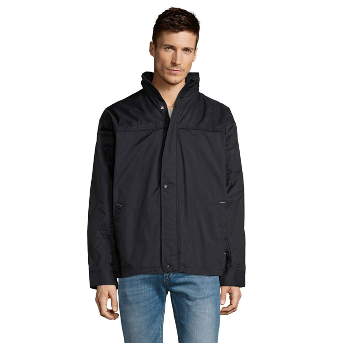 MISTRAL LINED WINDBREAKER P183555O granatowy
