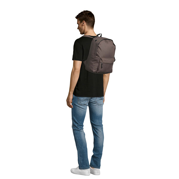 RIDER POLYESTER RUCKSACK P183737O chocolate