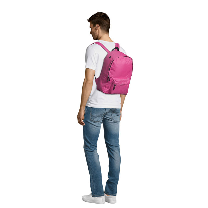 RIDER POLYESTER RUCKSACK P183737O fuchsia