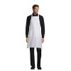 GALA APRON WITH POCKETS P183848O bialy