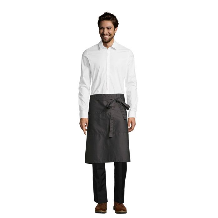 GREENWICH APRON POCKETS P183865O ciemny szary GREENWICH APRON POCKETS P183865O ciemny szary