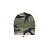 BUFFALO SIX PANEL CAP P183875O camo BUFFALO SIX PANEL CAP P183875O camo