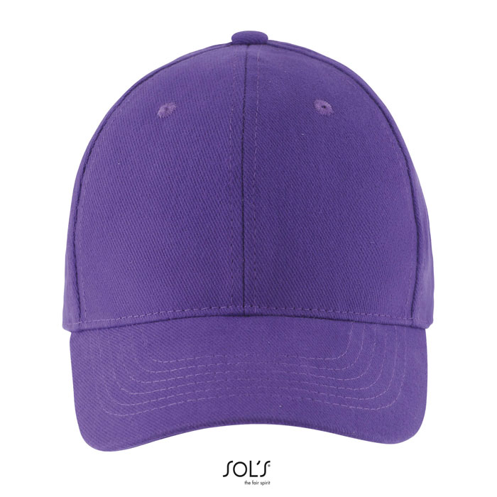 BUFFALO SIX PANEL CAP P183875O dark purple BUFFALO SIX PANEL CAP P183875O dark purple