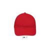 BUFFALO SIX PANEL CAP P183875O rojo / blanco BUFFALO SIX PANEL CAP P183875O rojo / blanco