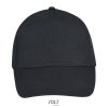 BUZZ FIVE PANEL CAP P183913O czarny BUZZ FIVE PANEL CAP P183913O czarny