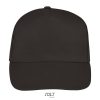 BUZZ FIVE PANEL CAP P183913O ciemny szary BUZZ FIVE PANEL CAP P183913O ciemny szary