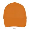 BUZZ FIVE PANEL CAP P183913O pomaranczowy BUZZ FIVE PANEL CAP P183913O pomaranczowy