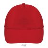BUZZ FIVE PANEL CAP P183913O czerwony BUZZ FIVE PANEL CAP P183913O czerwony