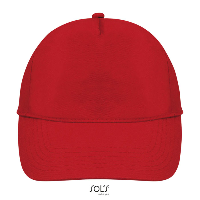 BUZZ FIVE PANEL CAP P183913O czerwony BUZZ FIVE PANEL CAP P183913O czerwony