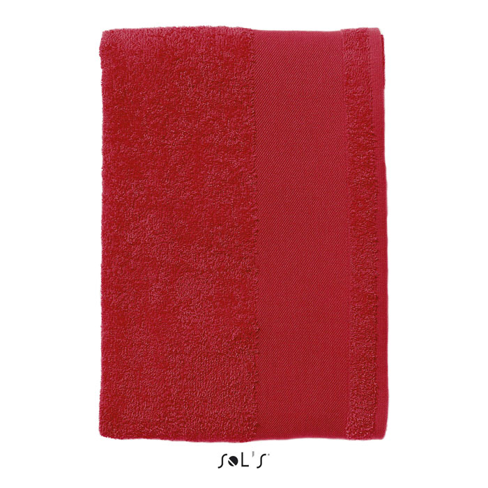BAYSIDE 100 BATH SHEET P183961O czerwony