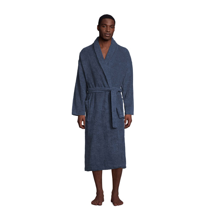 PALACE UNISEX BATHROBE P183965O french navy PALACE UNISEX BATHROBE P183965O french navy