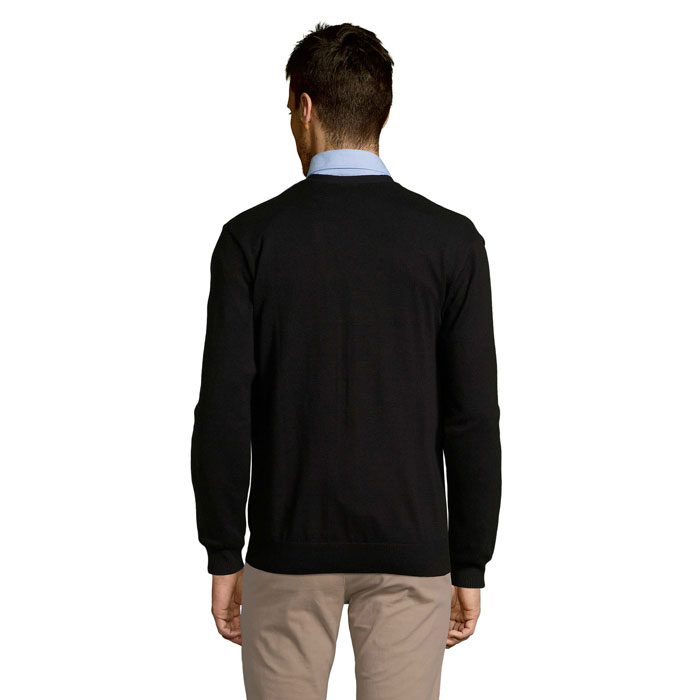 GOLDEN MEN V-NECK CARDIGAN P184033O MI-S90011-W